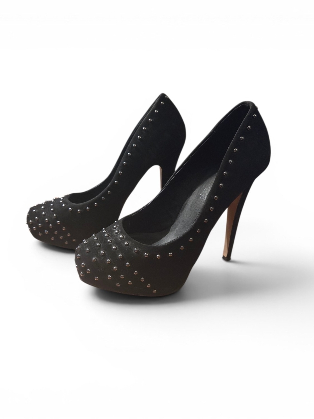 *VINTAGE* Aldo Y2K Black Studded High Heels